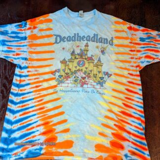 Deadheadland TIE DYE T-Shirt  | Unisex Cotton Tee
